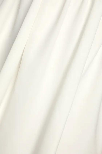 Blind Date White Off- the-Shoulder Mini Dress